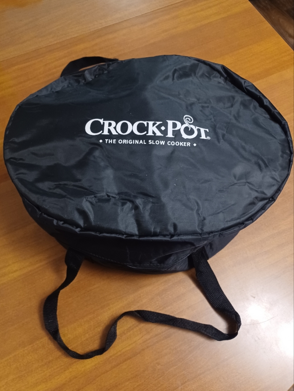 Crockpot Original Slow Cooker Insulated Travel Carry Bag Black
